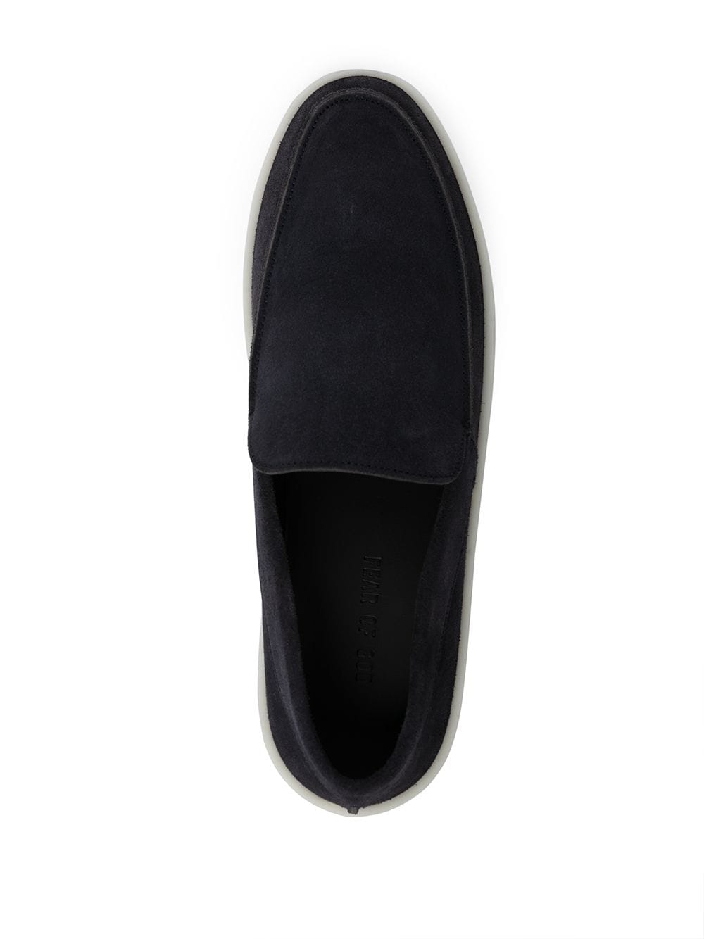 FEAR OF GOD Slip On Loafers Navy - MAISONDEFASHION.COM