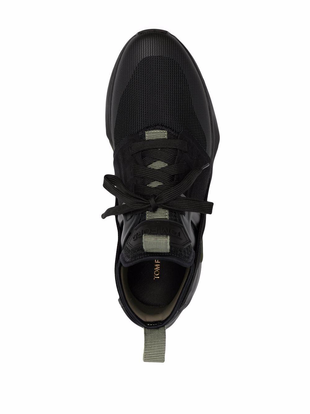 TOM FORD JAGO ロゴ ロートップ スニーカー TOM FORD Jago Neoprene, Mesh and Nylon Sneakers for Men | MR