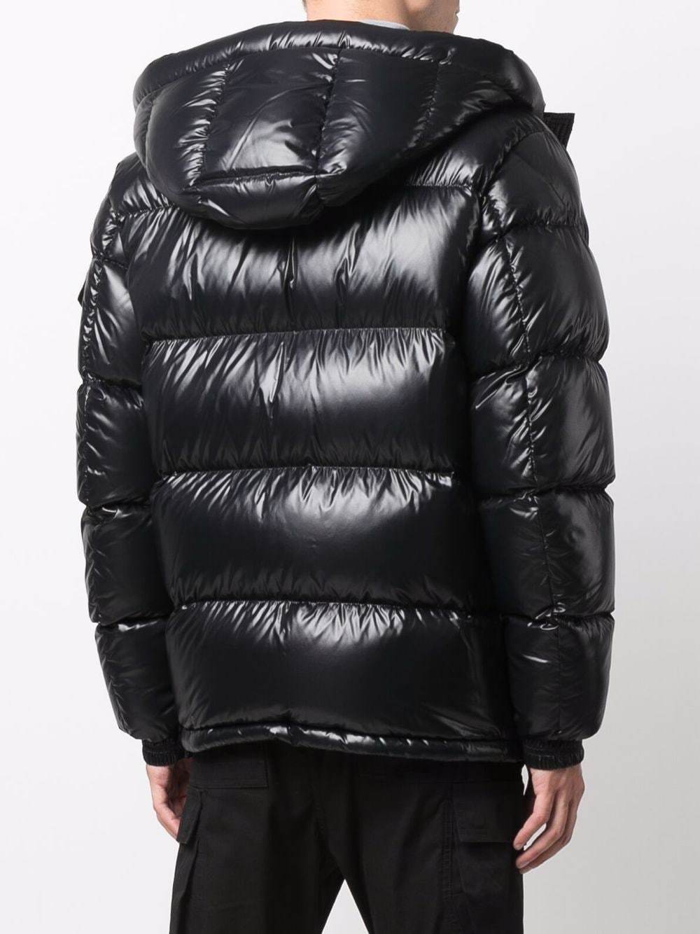 Moncler Ecrins Hooded Padded Jacket Black - MAISONDEFASHION.COM