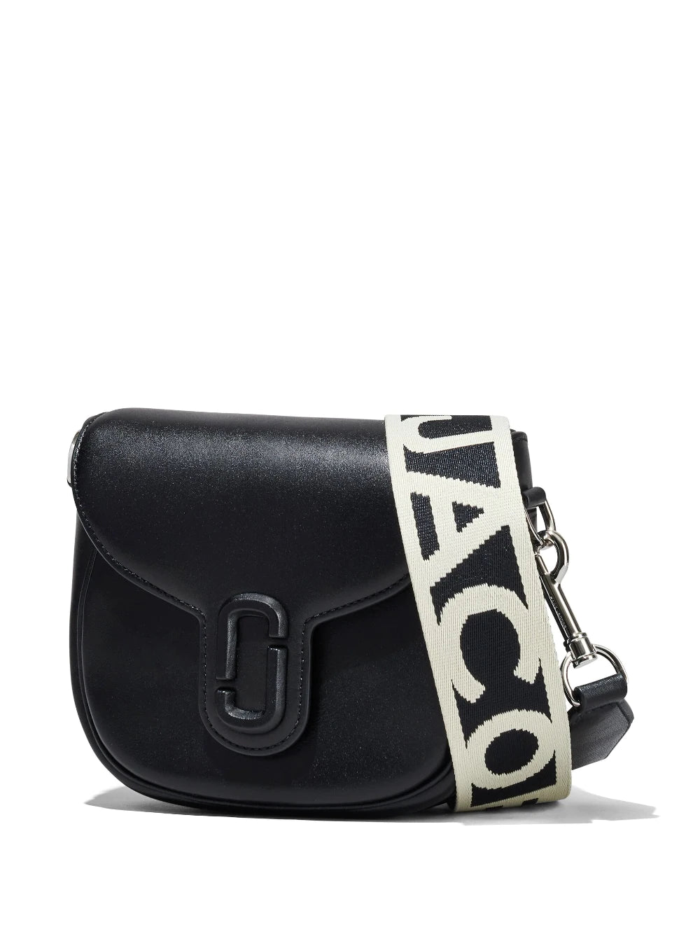 MARC JACOBS WOMEN The J Marc Small Saddle Bag Black - MAISONDEFASHION.COM