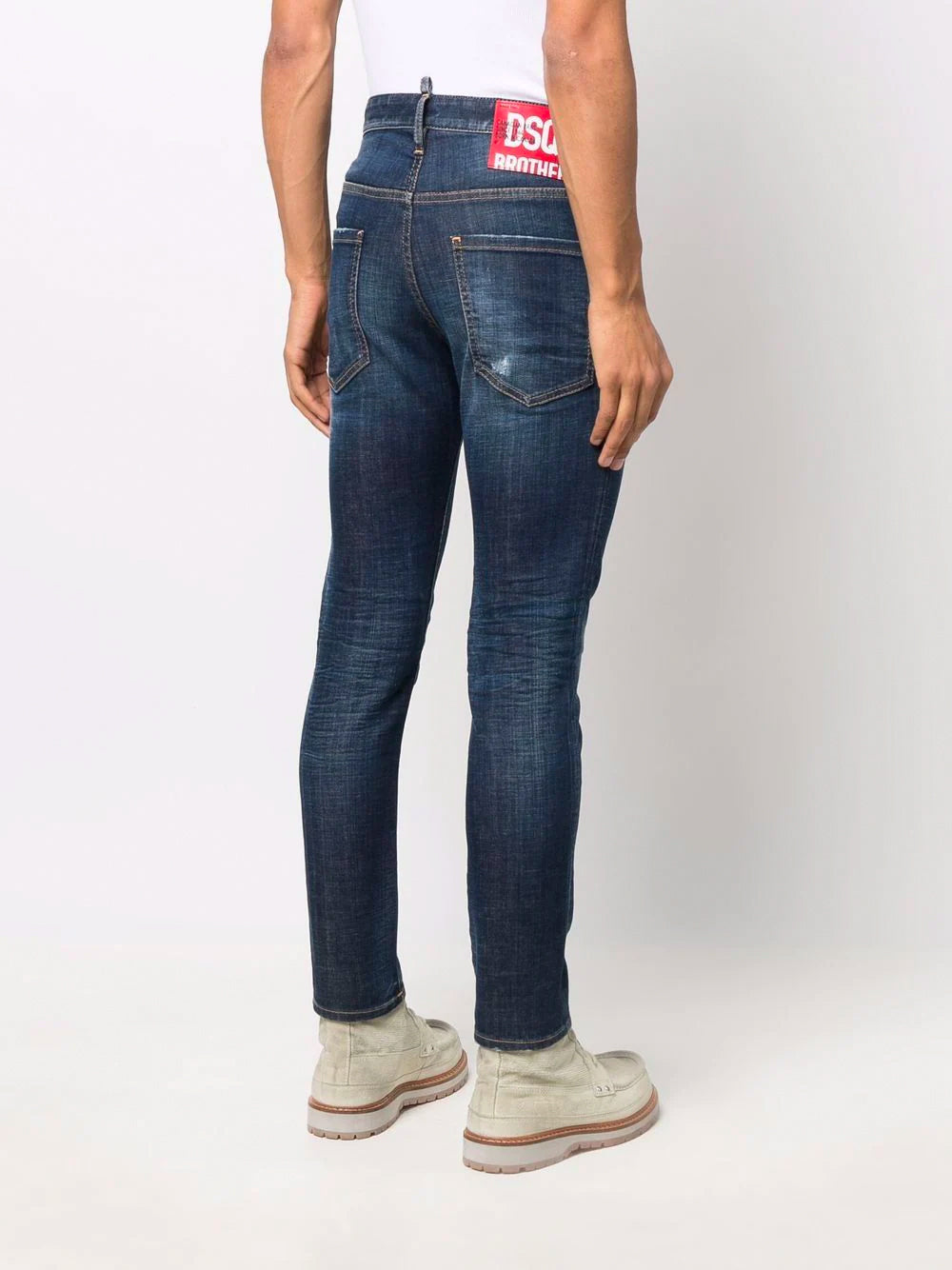 DSQUARED2 DSQ2 Brothers Skater Denim Jeans - MAISONDEFASHION.COM