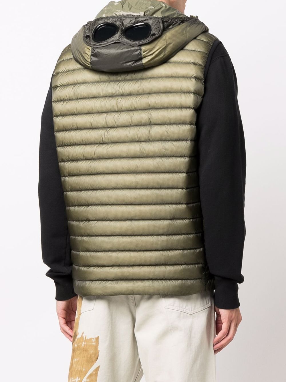 C.P. COMPANY Shell Vest Gilet Green - MAISONDEFASHION.COM
