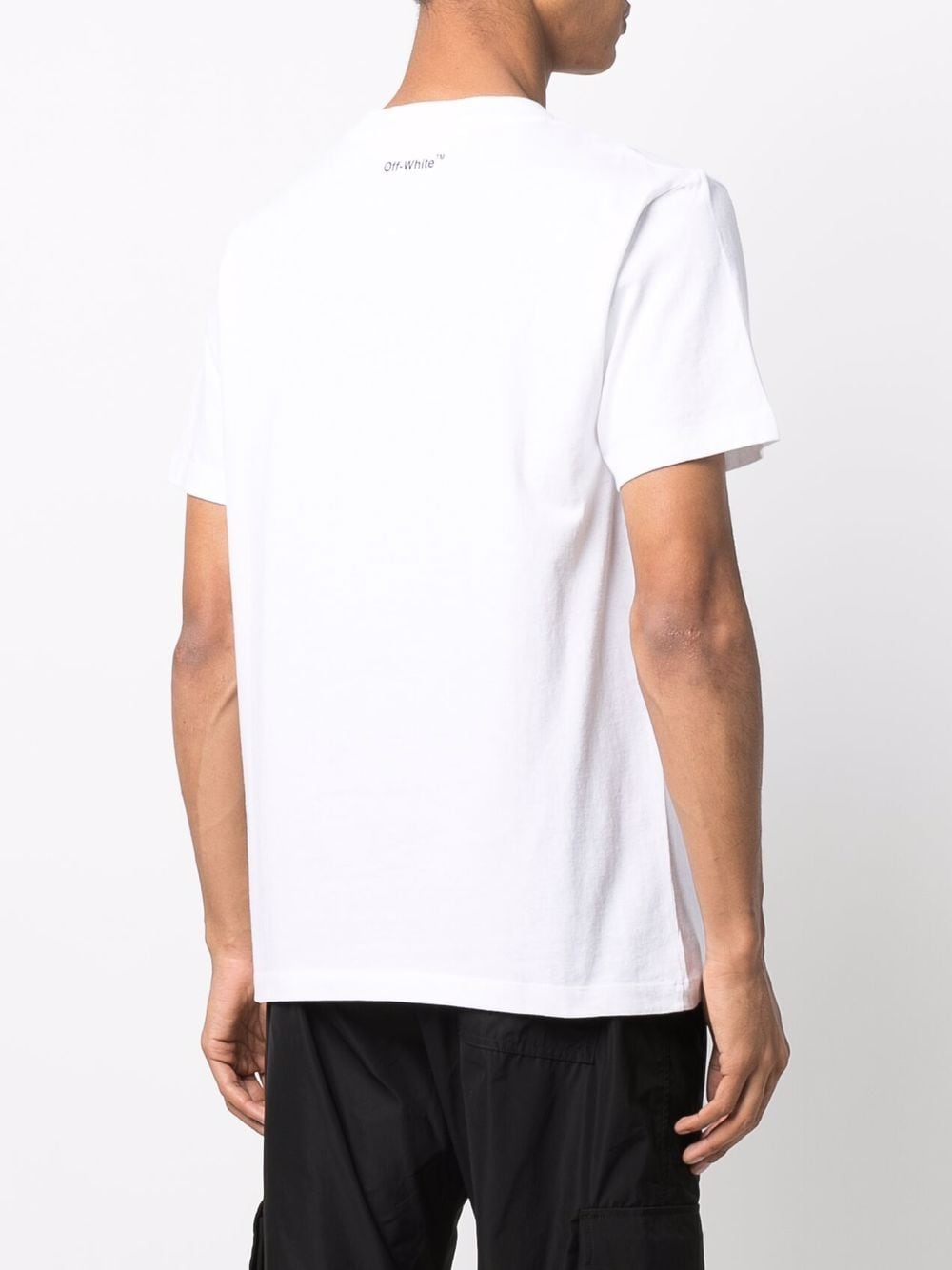 OFF-WHITE Monalisa Slim T-Shirt White - MAISONDEFASHION.COM