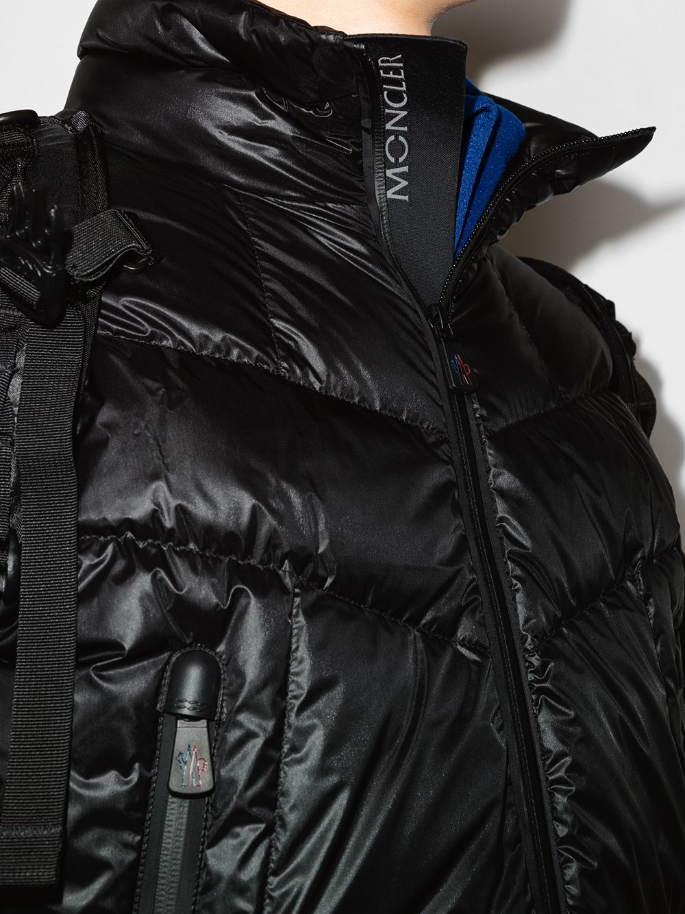 MONCLER GRENOBLE Canmore Puffer Jacket Black MAISONDEFASHION.COM