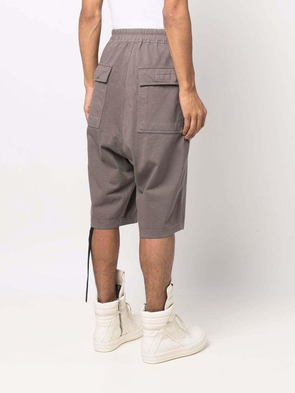 RICK OWENS DRKSHDW Drawstring Shorts Dust - MAISONDEFASHION.COM