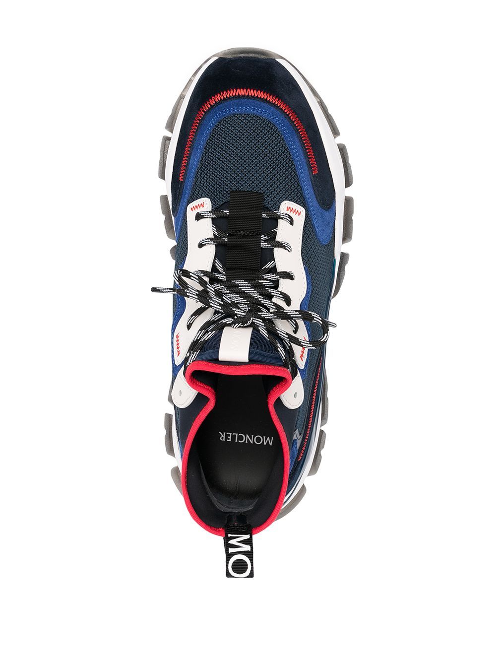 MONCLER Leave No Trace Sneakers Blue - MAISONDEFASHION.COM