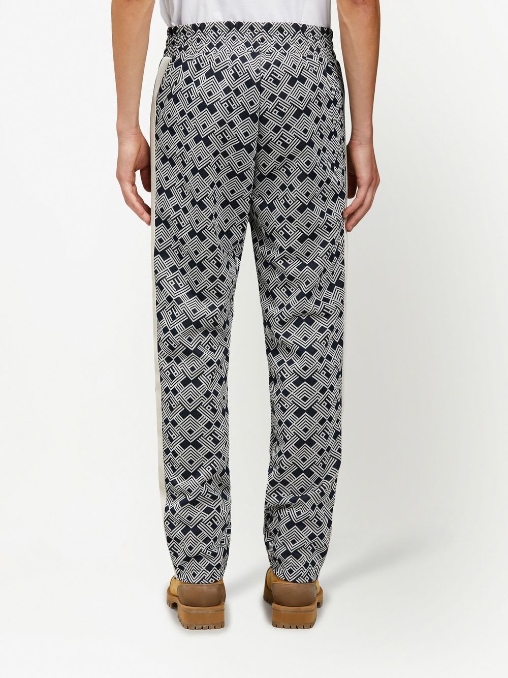 【関税&送料込み】Palm Angels Pa Trousers In Jacquard PALM ANGELS Pa Jacquard Pants Navy Blue – MAISONDEFASHION.COM