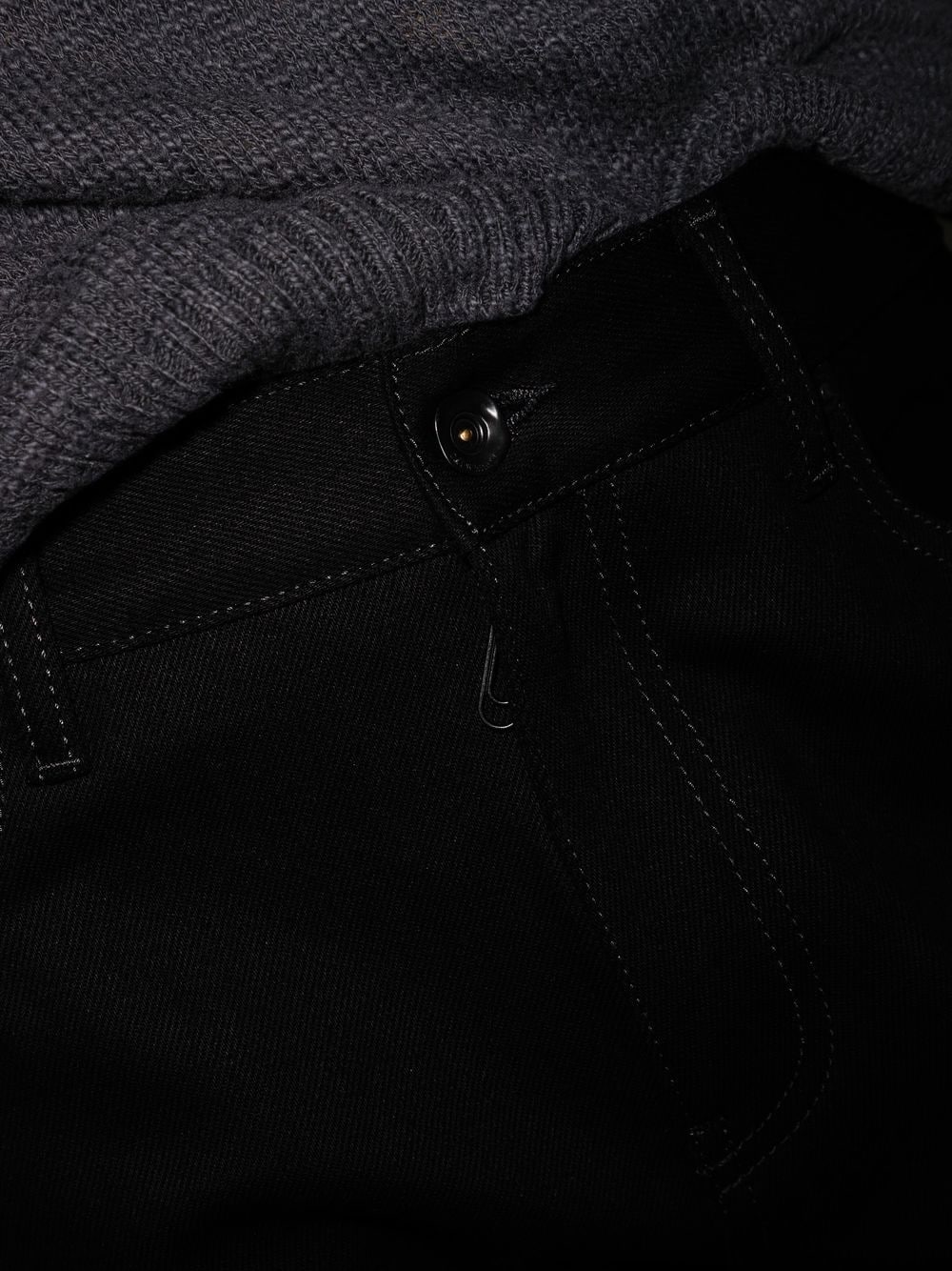 OFF-WHITE Diag Outline Paint Skinny Jeans Black – MAISONDEFASHION.COM
