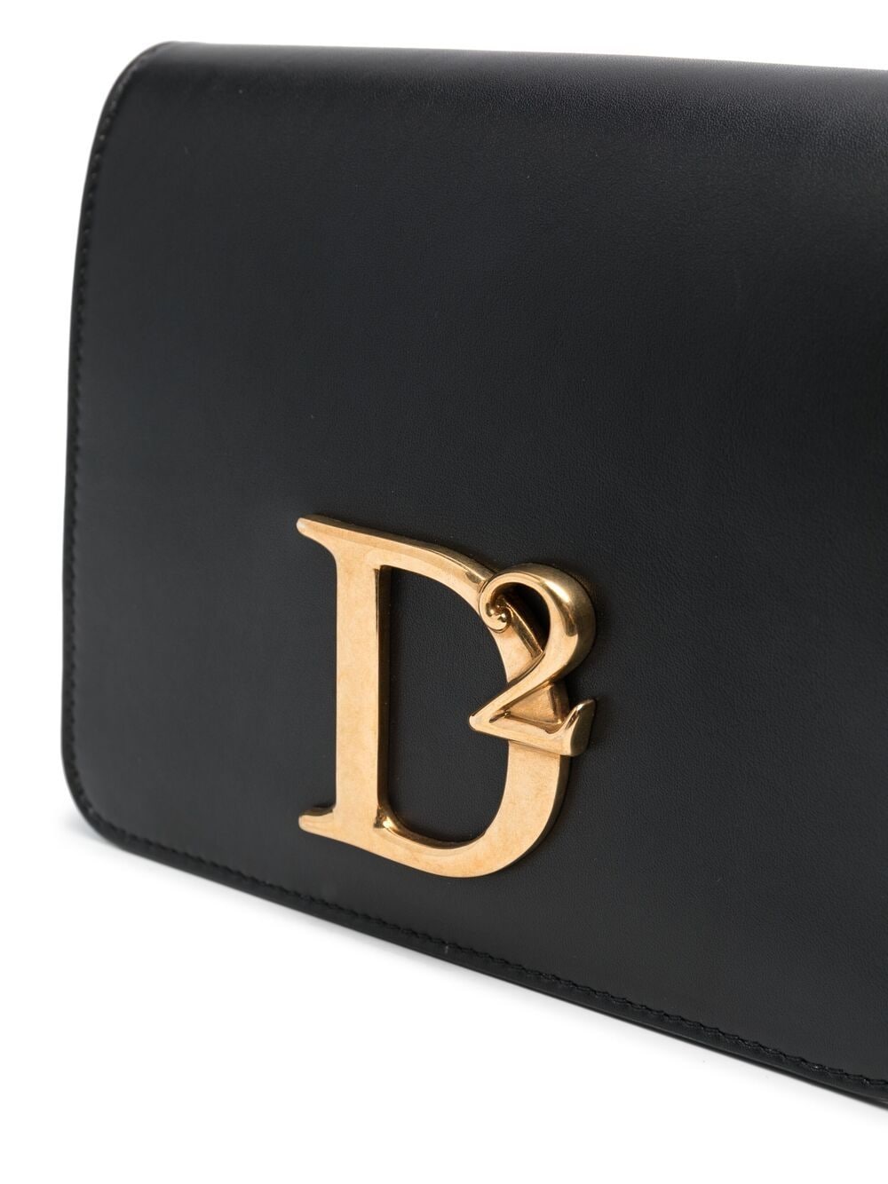 DSQUARED2 Logo-plaque crossbody bag Black - MAISONDEFASHION.COM