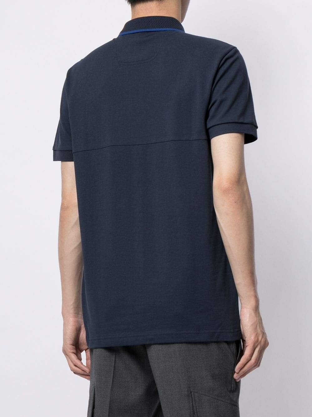 BOSS Slim Fit Polo Shirt Navy - MAISONDEFASHION.COM