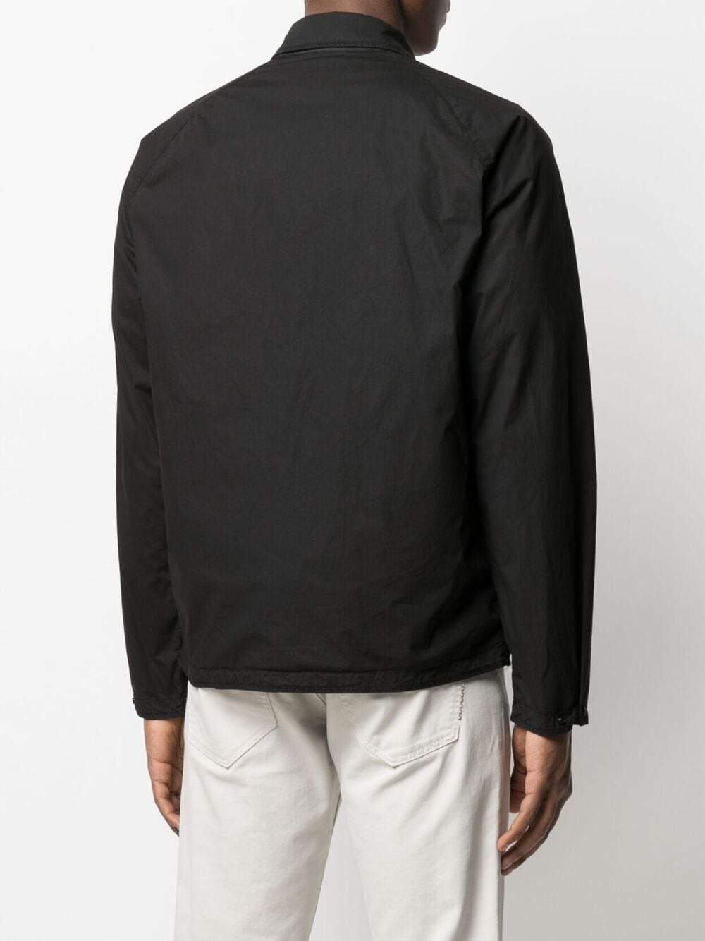 STONE ISLAND Ghost Reversible Overshirt Black - MAISONDEFASHION.COM