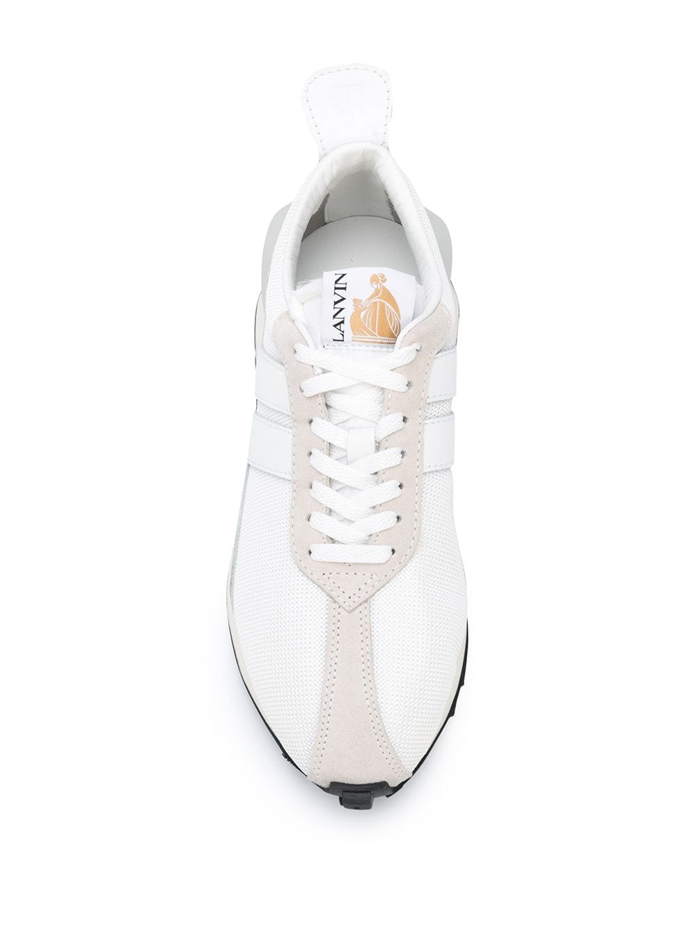 LANVIN Running Sneakers White - MAISONDEFASHION.COM