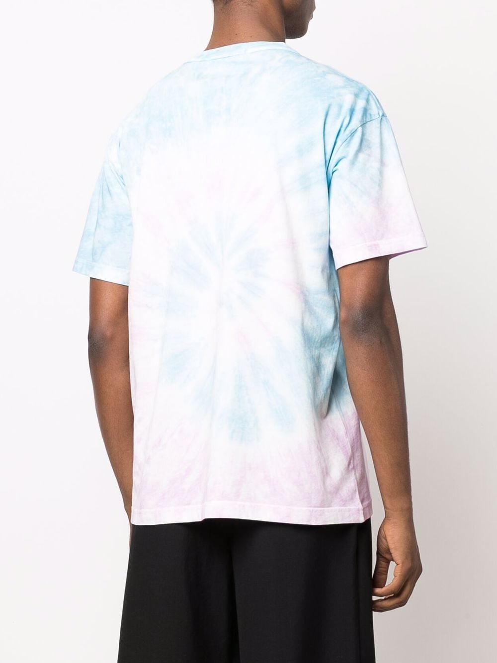 VERSACE Garland Sun Tie Dye T-Shirt - MAISONDEFASHION.COM