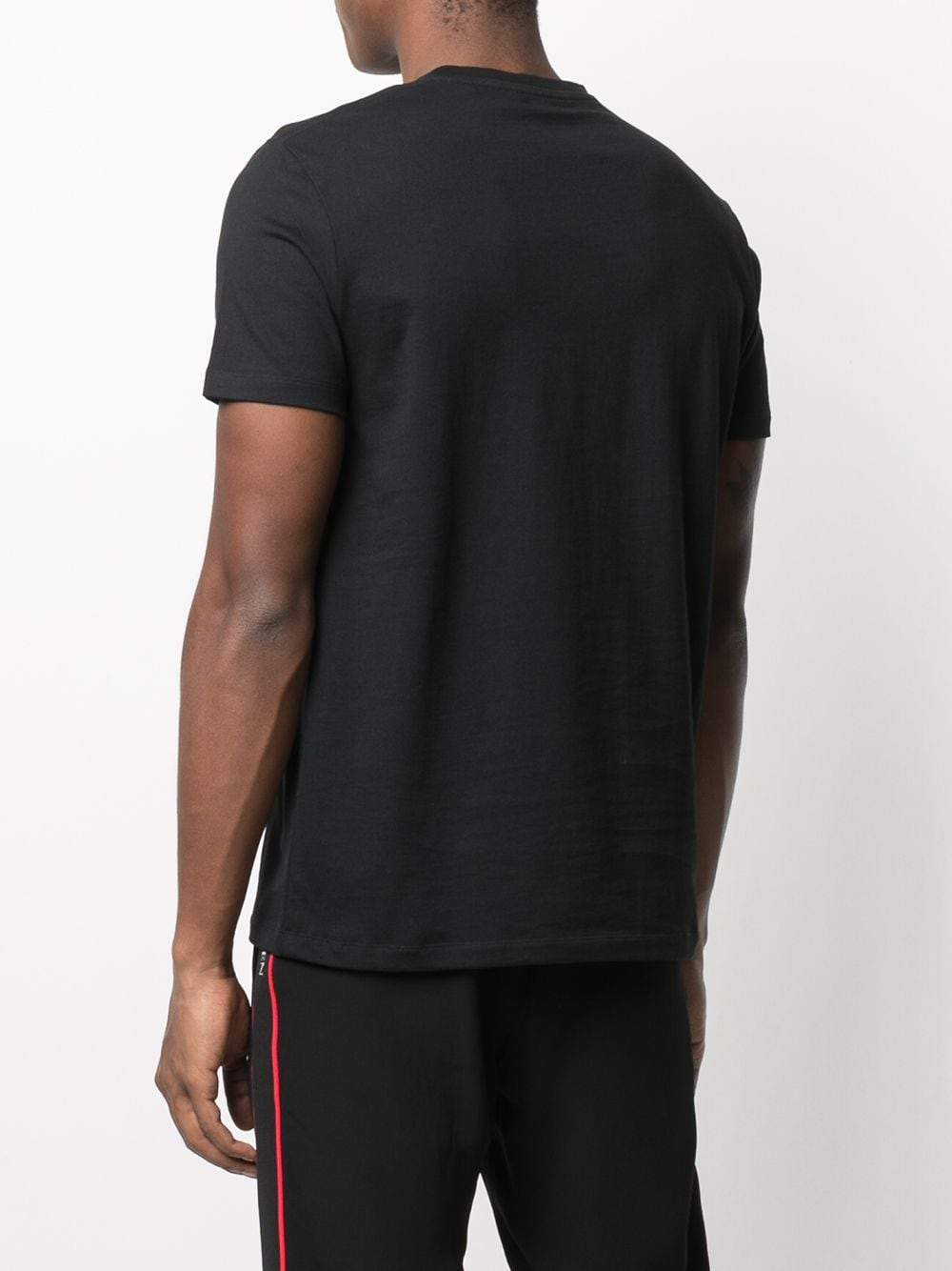 ALEXANDER MCQUEEN Logo Patch T Shirt Black - Maison De Fashion 