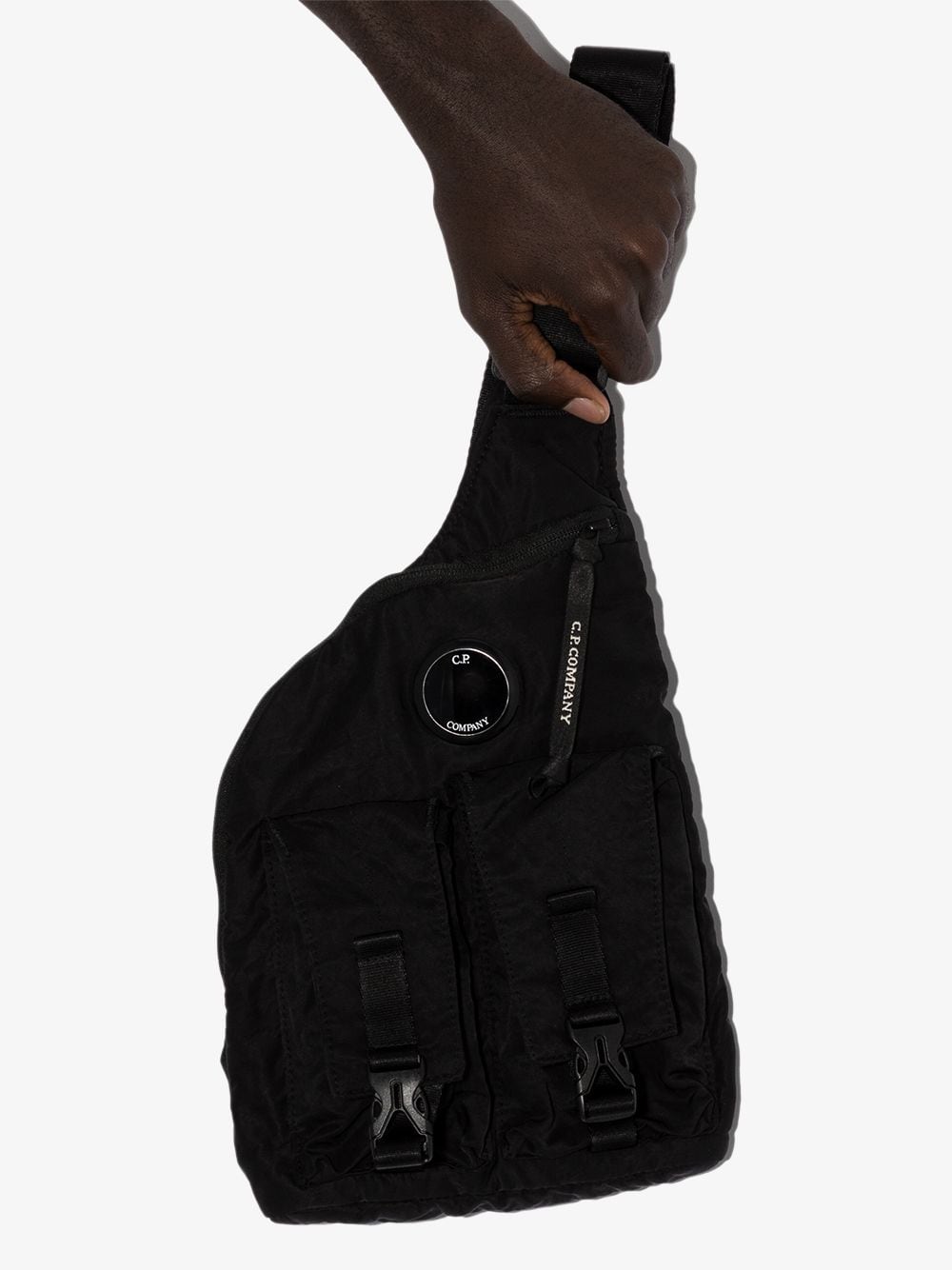 C.P. COMPANY lens crossbody bag black Maison De Fashion