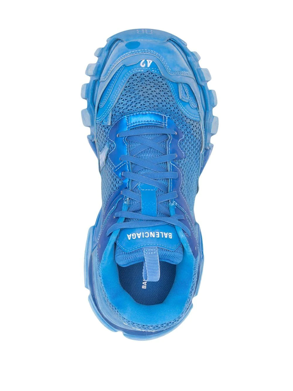 BALENCIAGA Track.3 Sneakers Blue - MAISONDEFASHION.COM