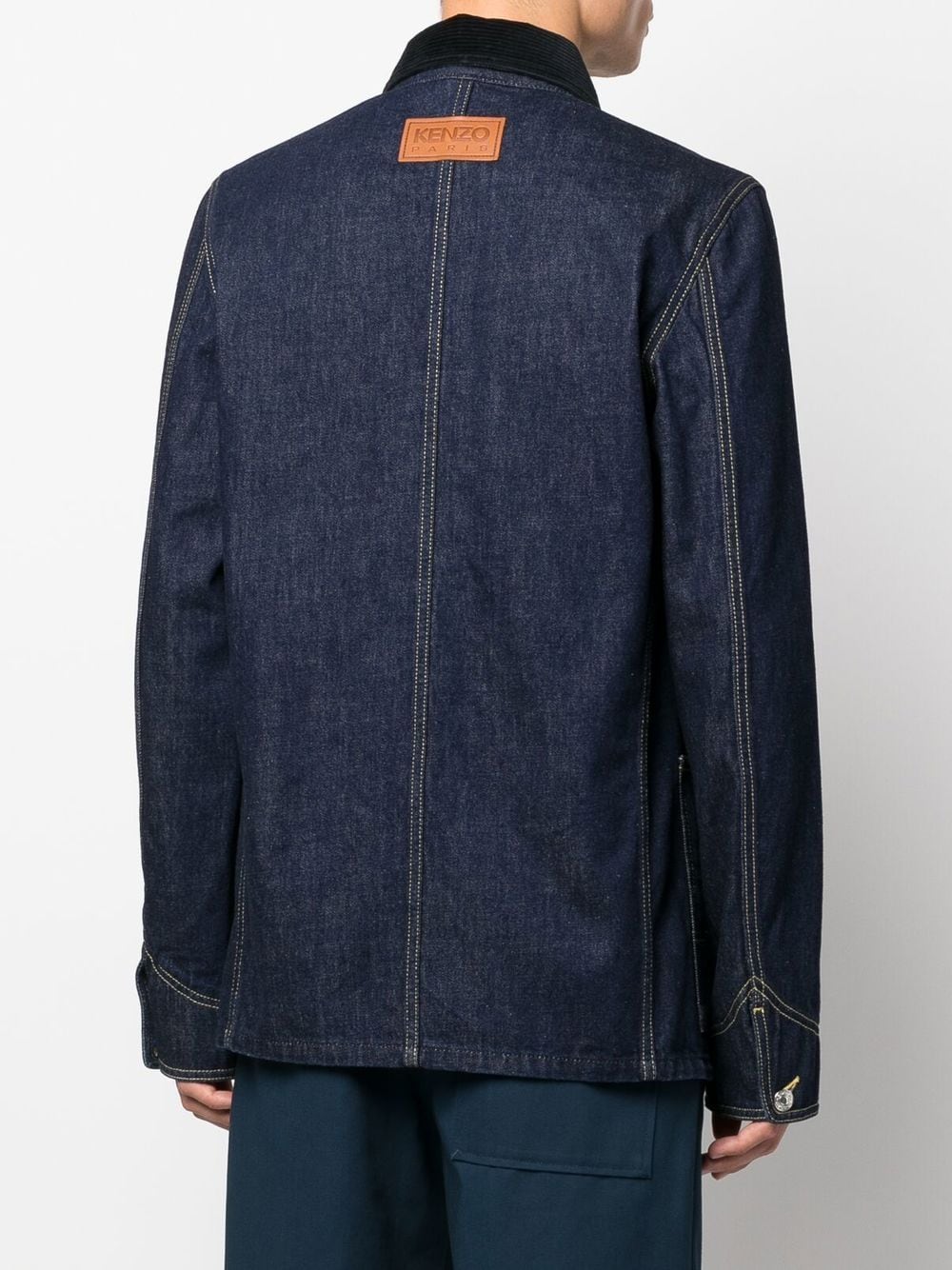 KENZO Poppy Workwear Denim Jacket – MAISONDEFASHION.COM