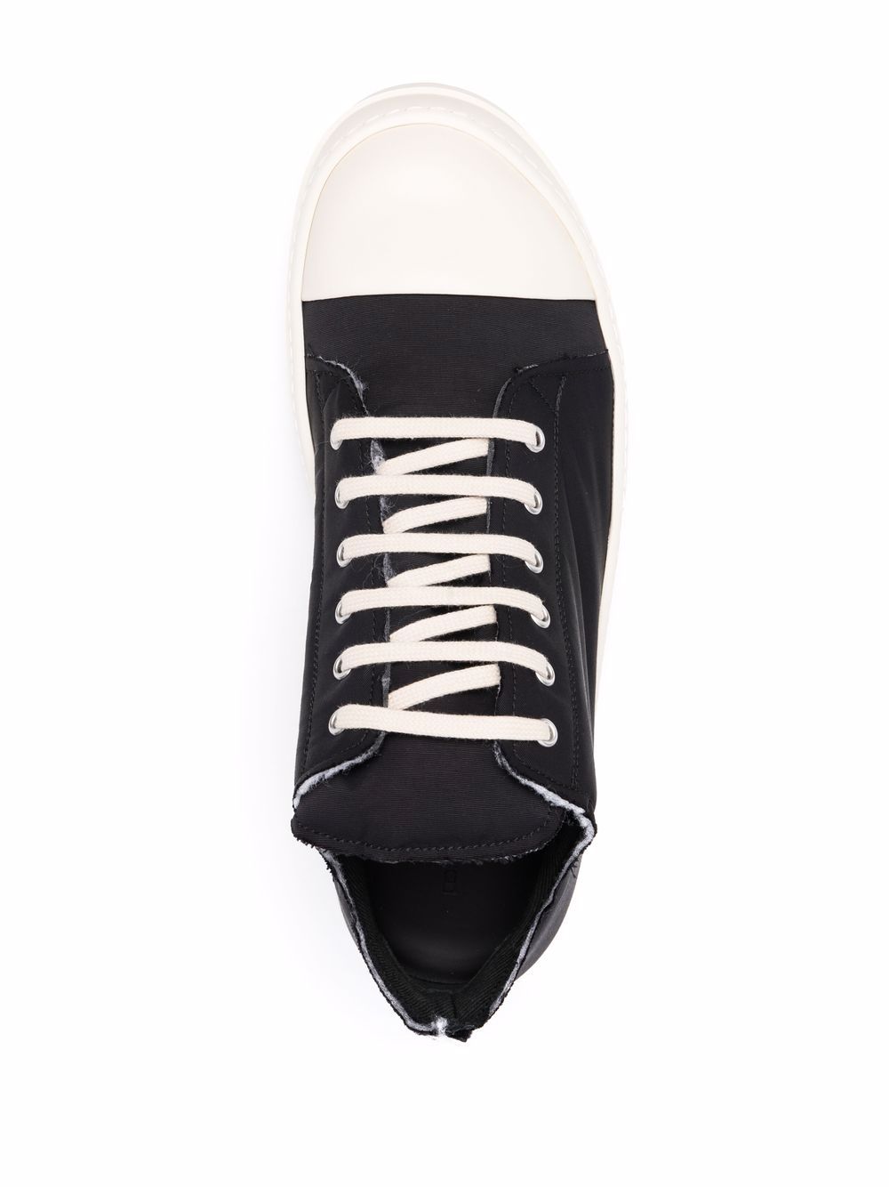 RICK OWENS DRKSHDW Gethsemane low-top sneakers Black - MAISONDEFASHION.COM