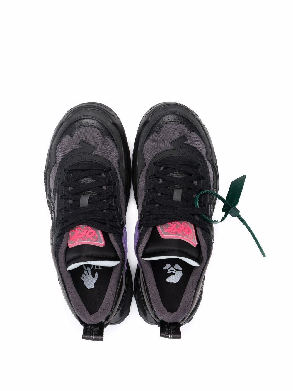 OFF-WHITE Odsy-1000 Sneakers Black - MAISONDEFASHION.COM