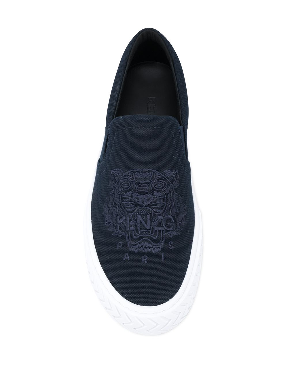 Kenzo Tiger Slip On Sneakers Navy - Maison De Fashion 