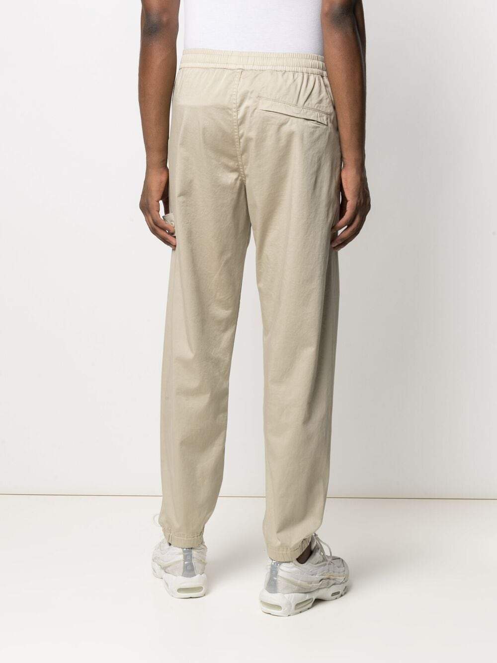 STONE ISLAND Track Pants Beige - MAISONDEFASHION.COM