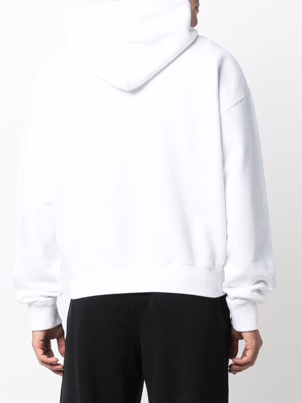 OFF-WHITE Monalisa Over Hoodie White - MAISONDEFASHION.COM