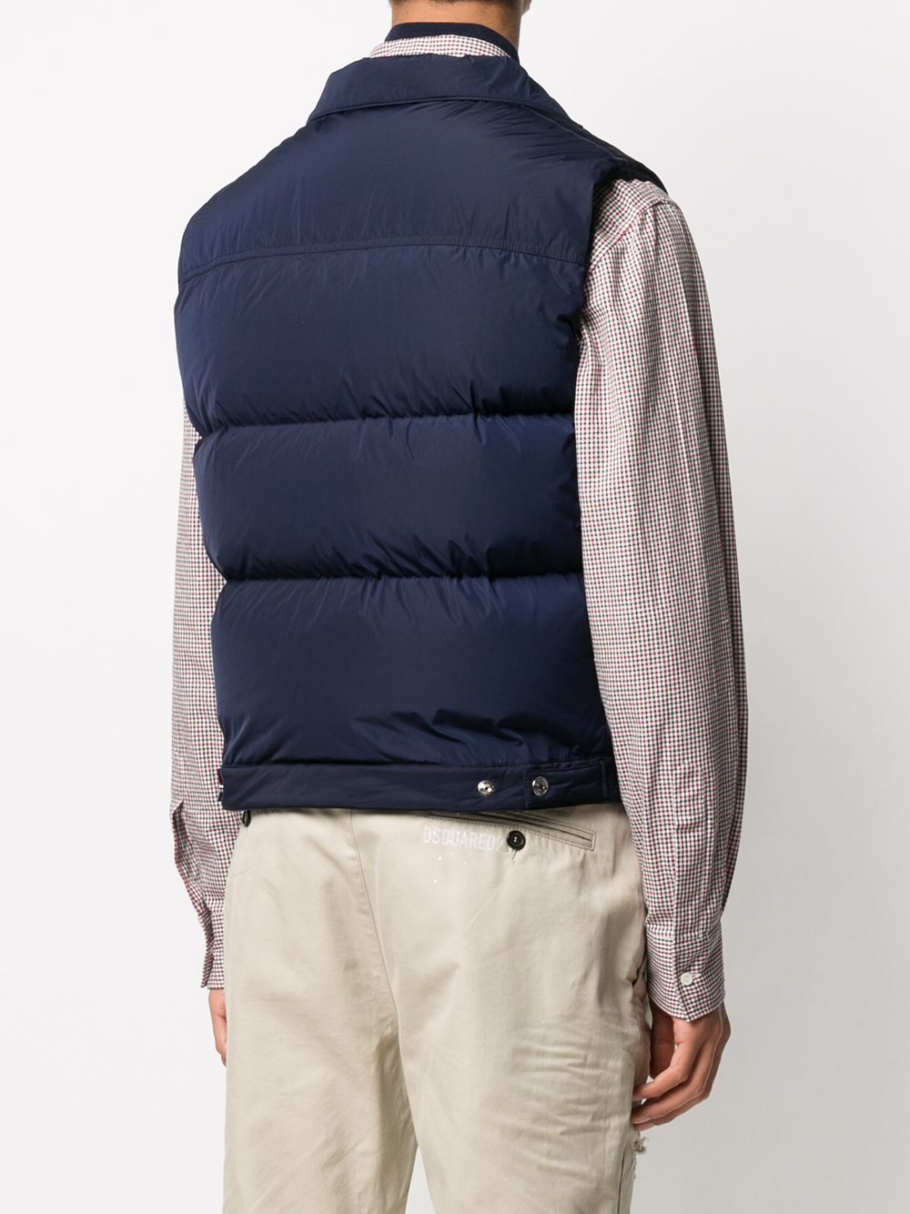 DSQUARED2 Padded Down Gilet Navy - Maison De Fashion 