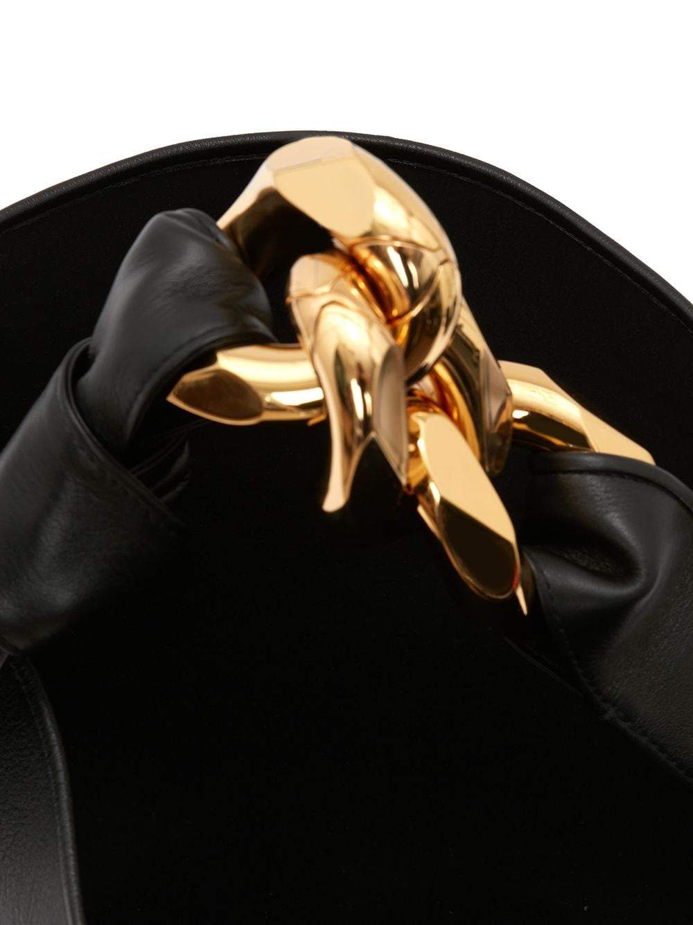 J.W. ANDERSON WOMEN Small Chain Hobo Bag Black