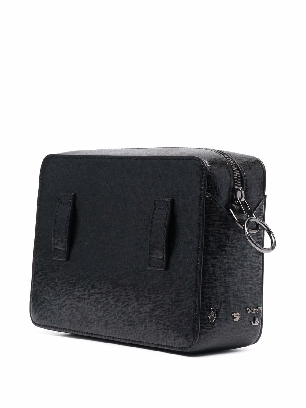 OFF-WHITE WOMEN Diagonal Flap Camera Bag Black - MAISONDEFASHION.COM