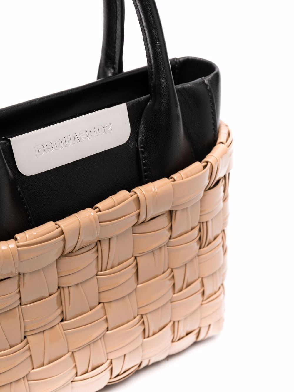 DSQUARED2 WOMEN Mama Woven Tote Bag - MAISONDEFASHION.COM