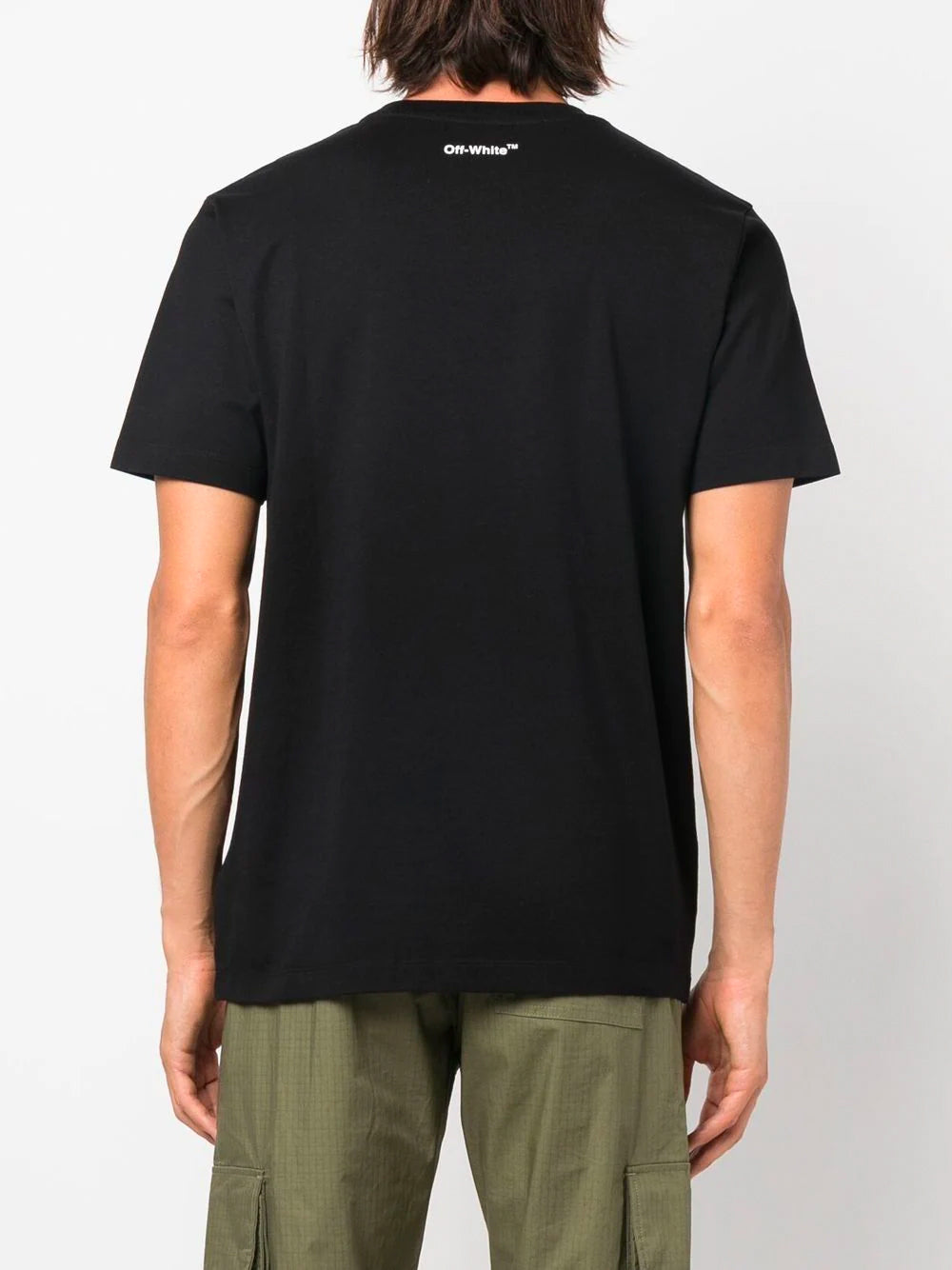 OFF-WHITE Arrow Slim T-Shirt Black - MAISONDEFASHION.COM