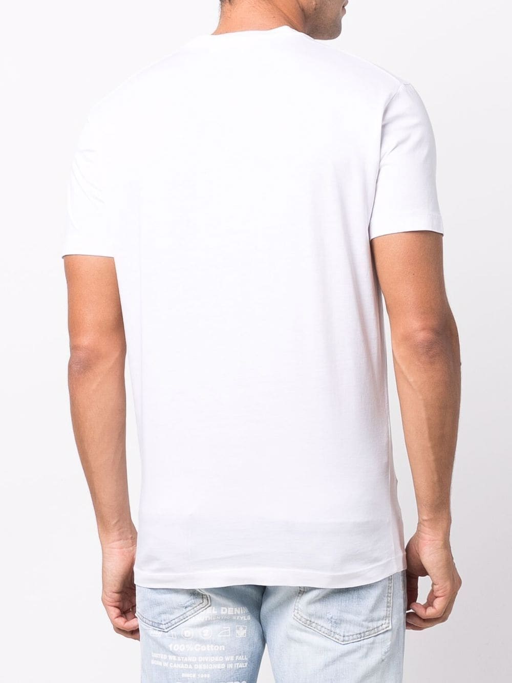 DSQUARED2 Doodle Flag Cool T-Shirt White – MAISONDEFASHION.COM