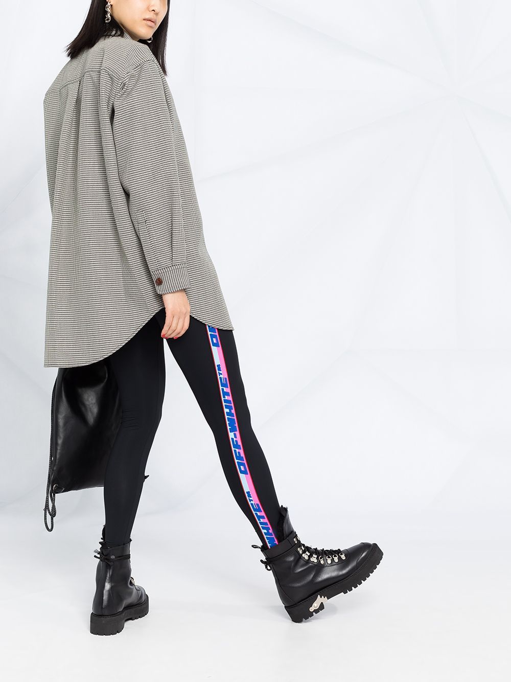 OFF-WHITE Women Athleisure Leggings Black - Maison De Fashion 