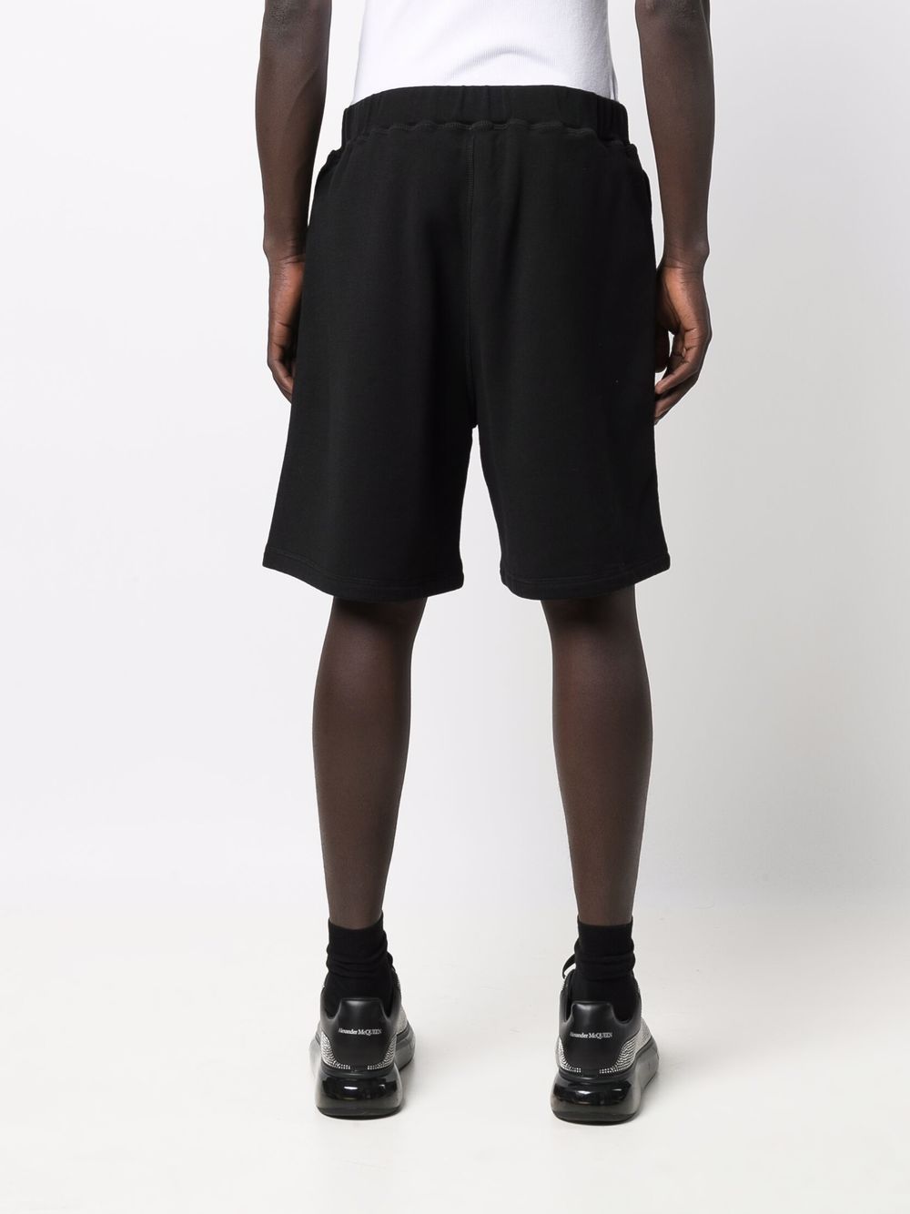 DSQUARED2 Icon Logo Shorts Black - MAISONDEFASHION.COM