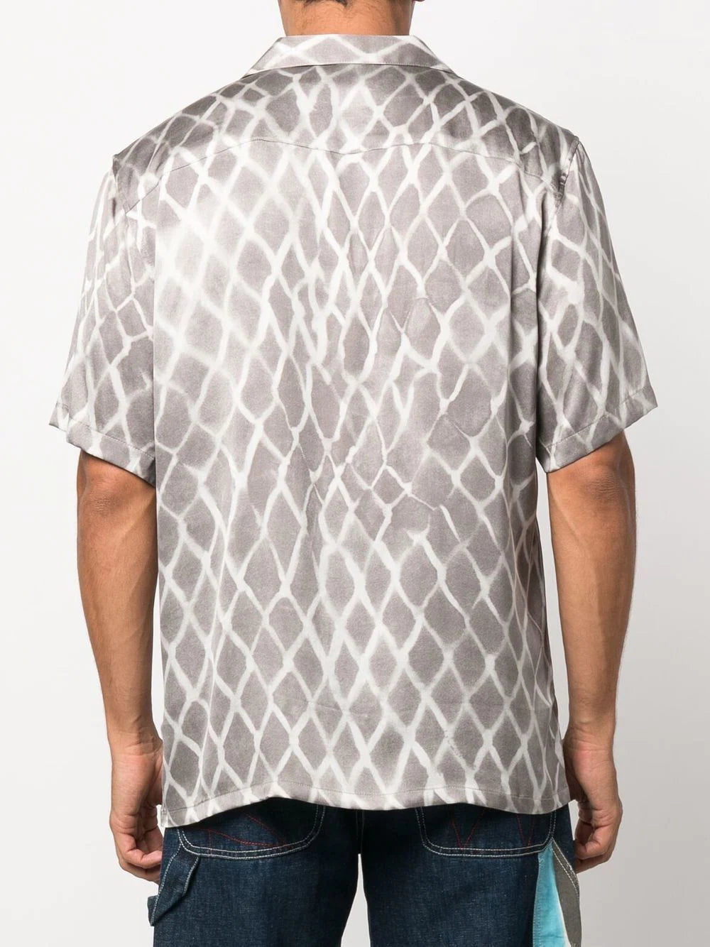 NAHMIAS S/S Swish Shirt Grey - MAISONDEFASHION.COM