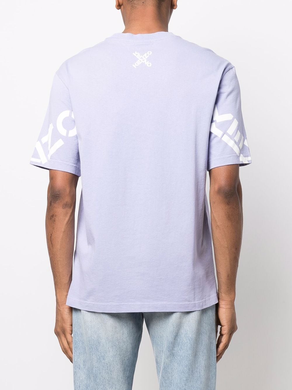 KENZO Sport Relaxed T-Shirt Lavender - MAISONDEFASHION.COM
