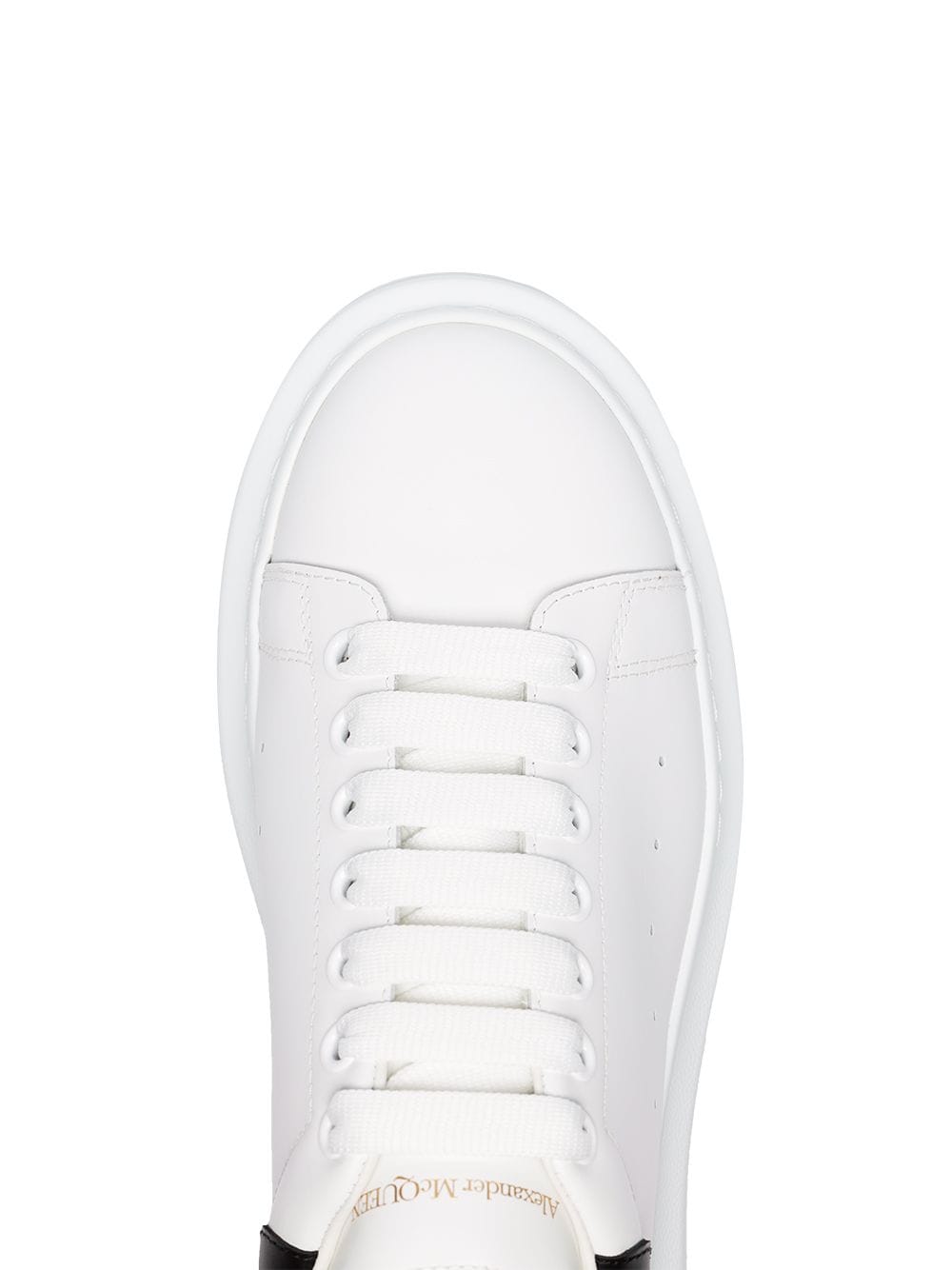 ALEXANDER MCQUEEN oversized sole sneakers white/black - Maison De Fashion 