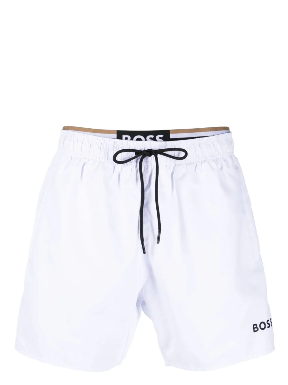 BOSS Thornfish Swim Shorts Natural MAISONDEFASHION.COM