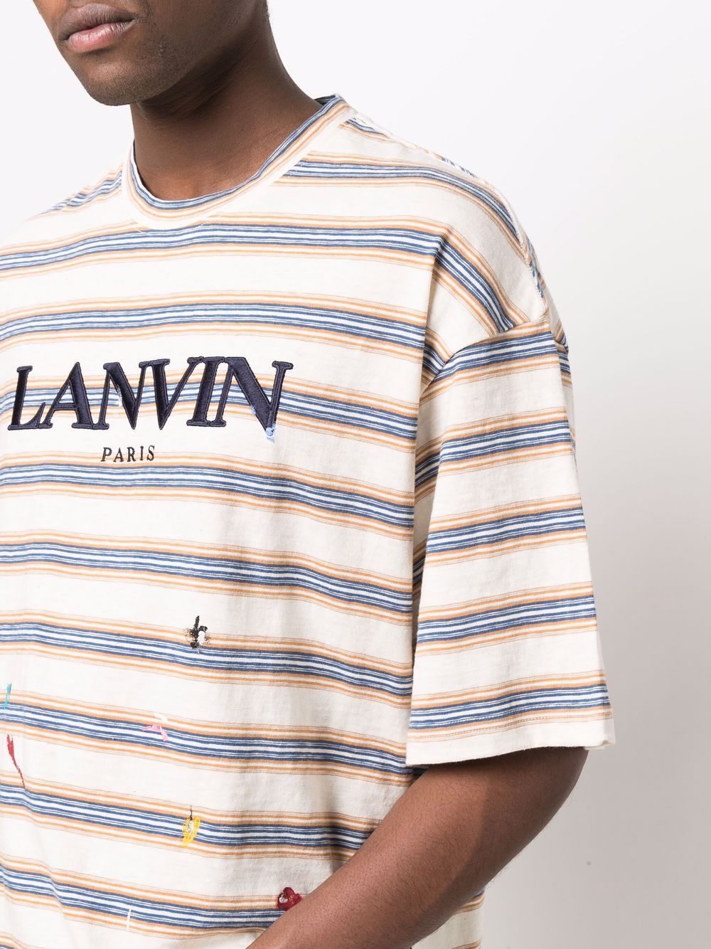 LANVIN X GALLERY DEPT. Logo T-Shirt - MAISONDEFASHION.COM