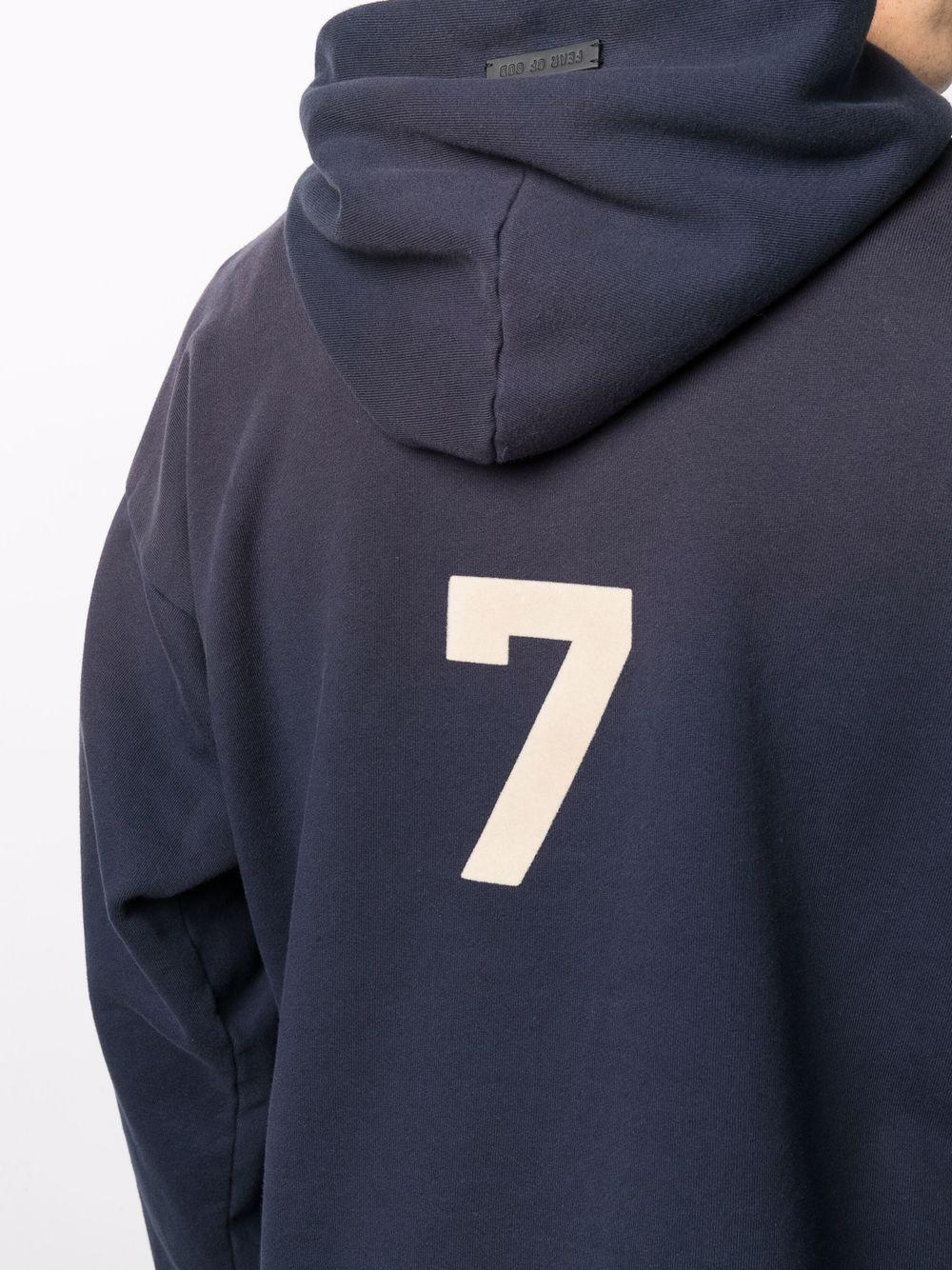 FEAR OF GOD 7 Hoodie Navy - MAISONDEFASHION.COM