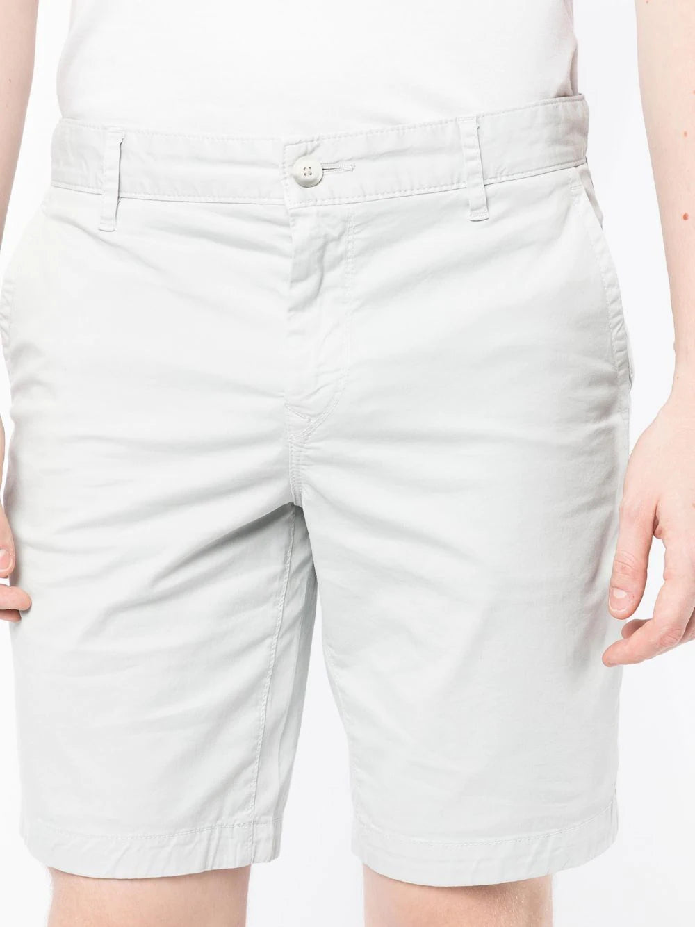 BOSS  Schino slim-fit shorts Grey - MAISONDEFASHION.COM