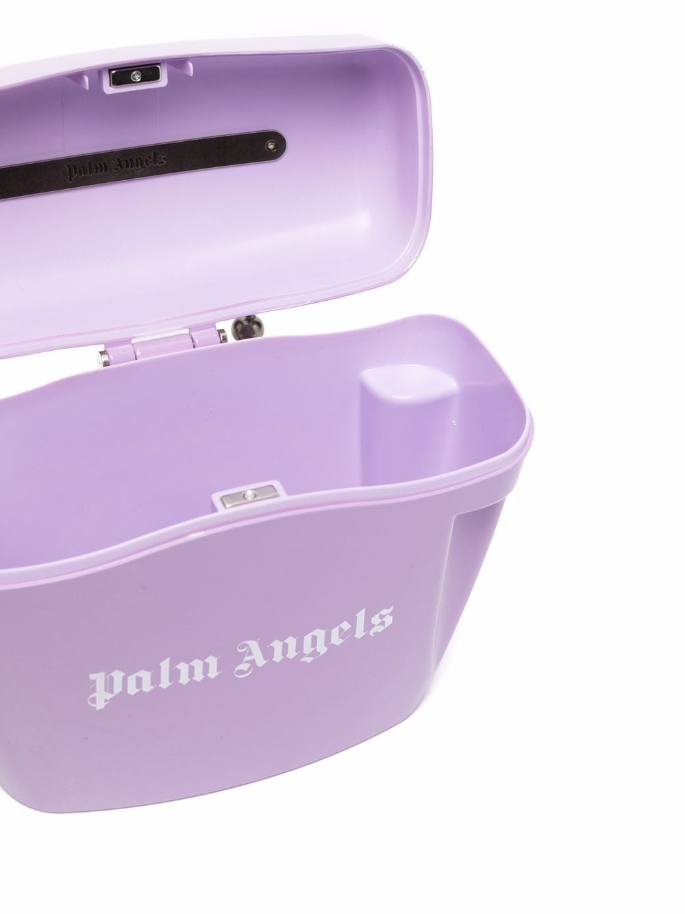 PALM ANGELS WOMEN Mini Padlock Bag Purple - MAISONDEFASHION.COM