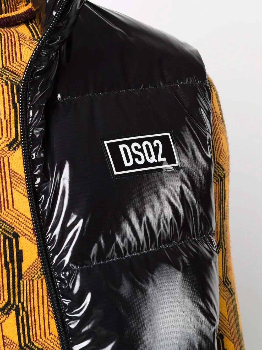 DSQUARED2 Hooded Puffer Vest Black - MAISONDEFASHION.COM