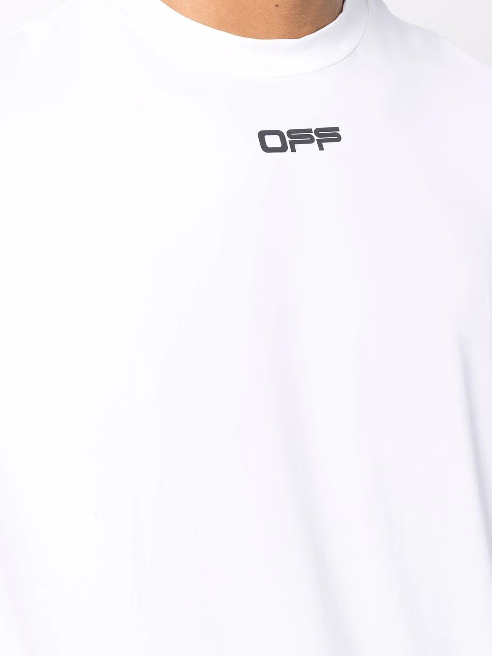 OFF-WHITE Arrow Outline S/S Sport Tee White/Black - MAISONDEFASHION.COM