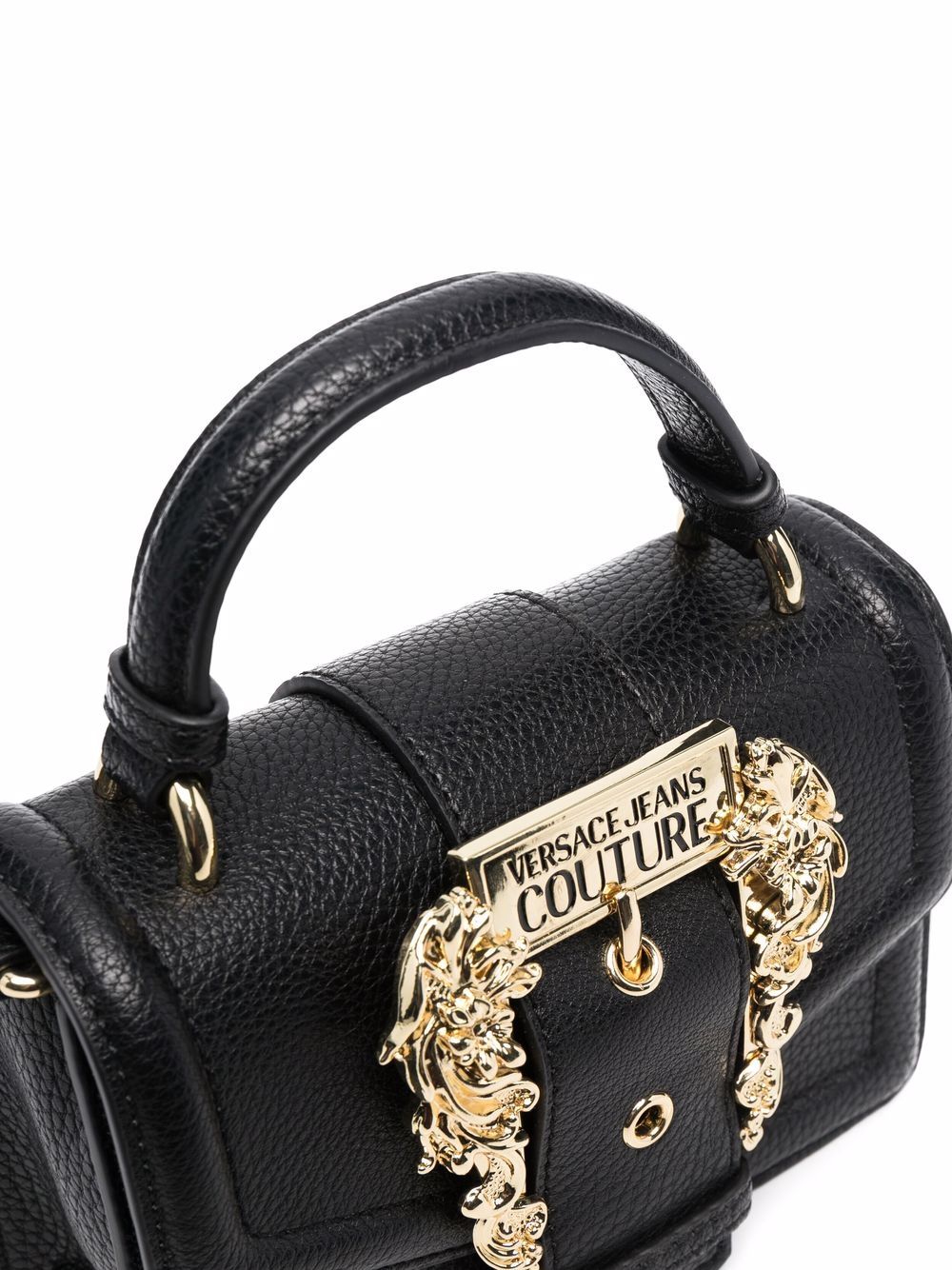 VERSACE JEANS COUTURE WOMEN Buckle Bag Black – MAISONDEFASHION.COM