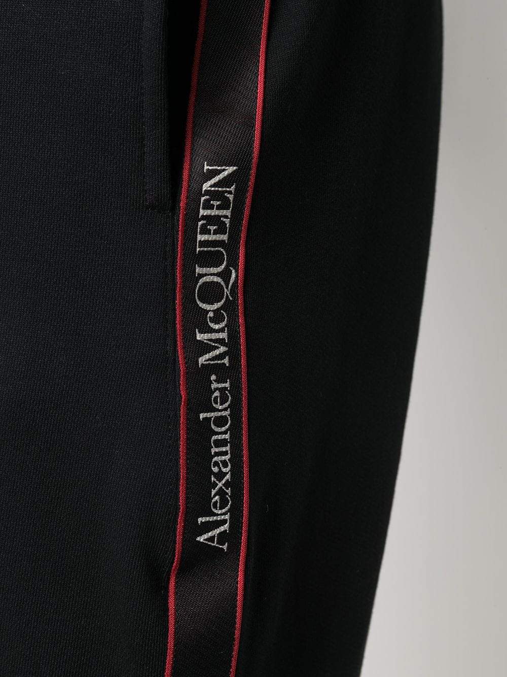 ALEXANDER MCQUEEN Side-panel shorts Black - MAISONDEFASHION.COM