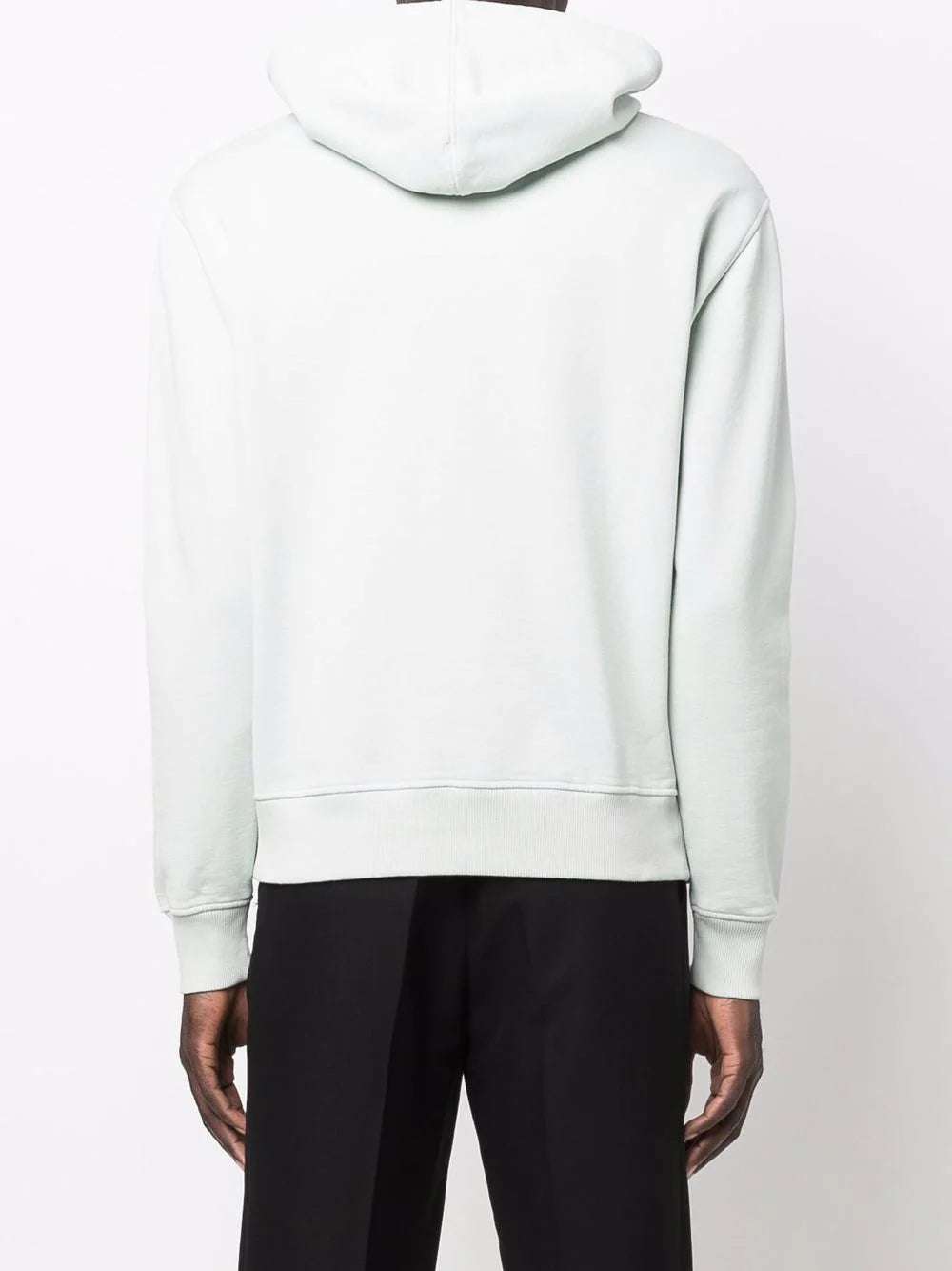 AMI PARIS Ami De Coeur Logo Hoodie Pale Green - MAISONDEFASHION.COM