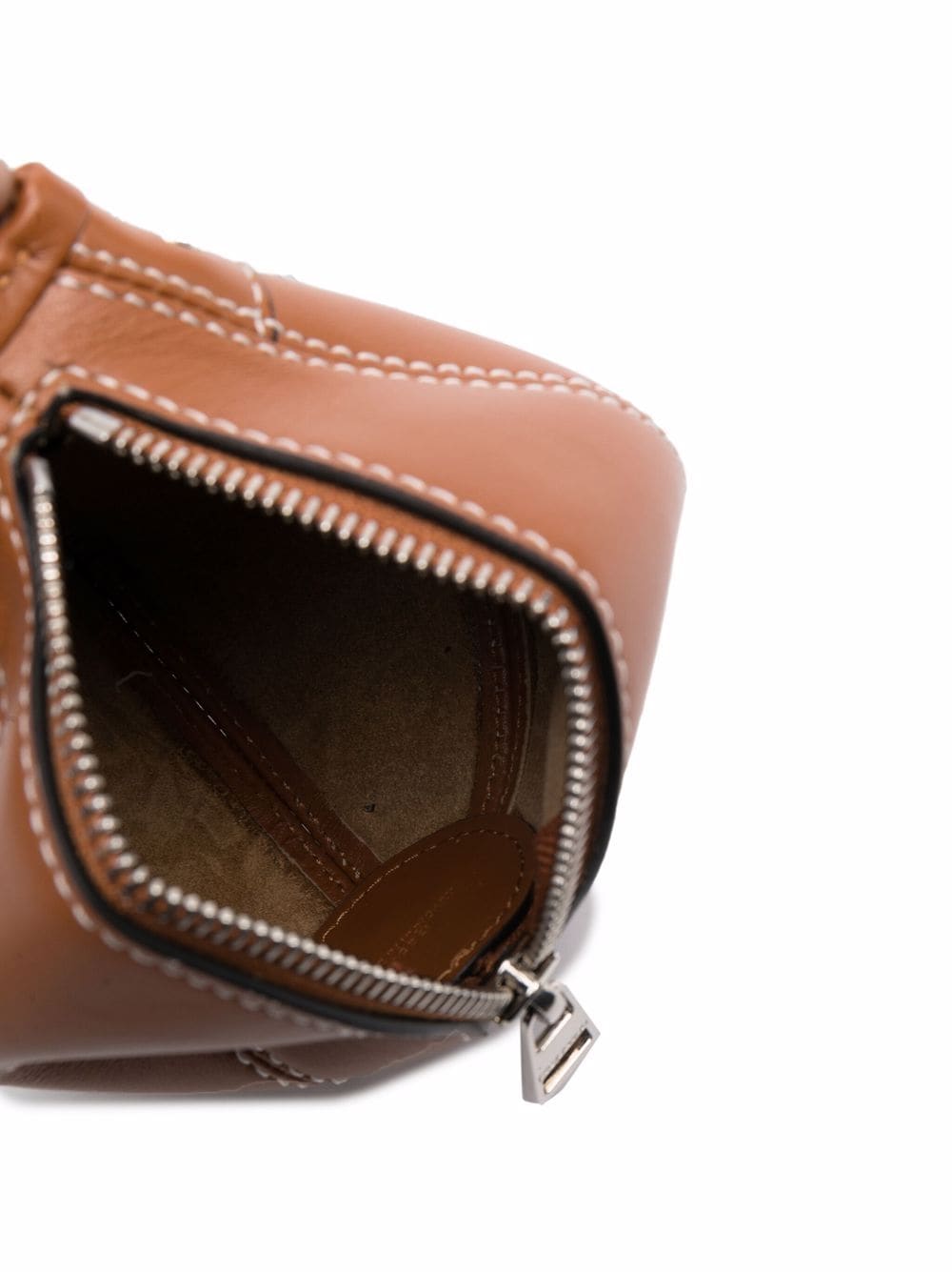 J.W. ANDERSON Nano Punch Bag Brown – MAISONDEFASHION.COM J.W. ANDERSON Nano Punch Bag Brown – MAISONDEFASHION.COM