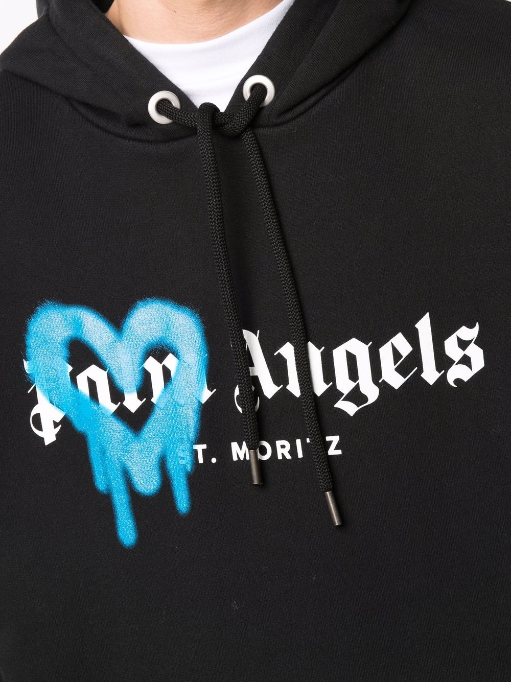 Palm Angels パームエンジェルス 21AW St.Moritz Heart Sprayed Palm Angels パームエンジェルス 21AW St.Moritz Heart Sprayed