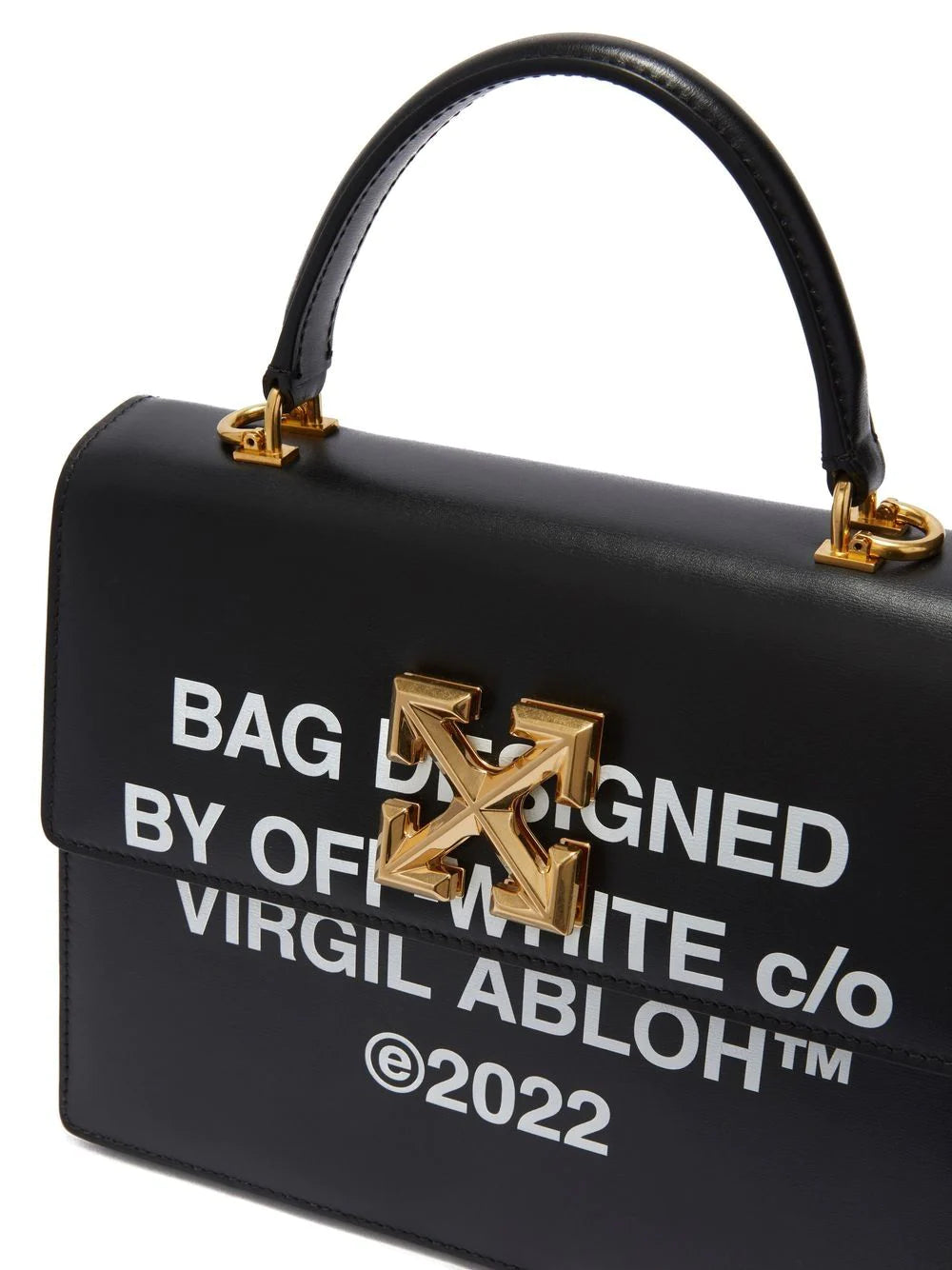 OFF-WHITE WOMEN Jiitney 2.8 Mini Bag Black/White - MAISONDEFASHION.COM